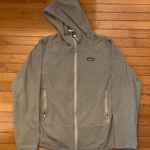 Patagonia Women’s Zip Up Fleece With Hood, Size XL
